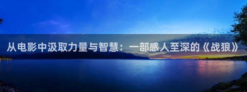 奇奇影院午夜网：从电影中汲取力量与智慧：一部感人至深的《战狼》
